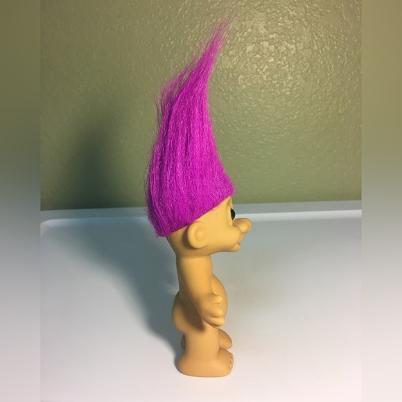 Vintage Russ Troll Purple Doll - Picture 5 of 7